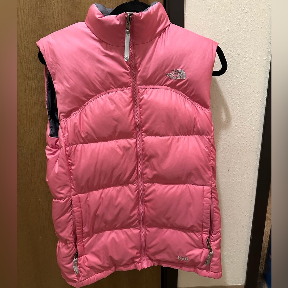 The North Face Girls Pink 600 Puffer Vest
